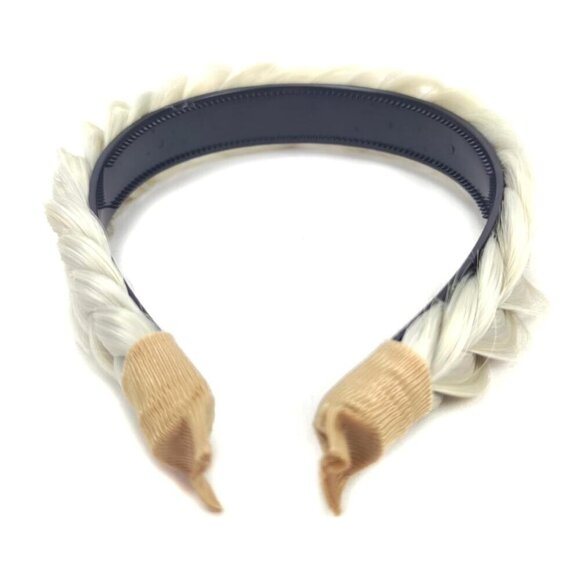 Wide Braided Headband Elastic Non-slip Hair Accessory for Women Girl